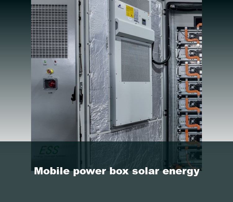 Mobile power box solar energy