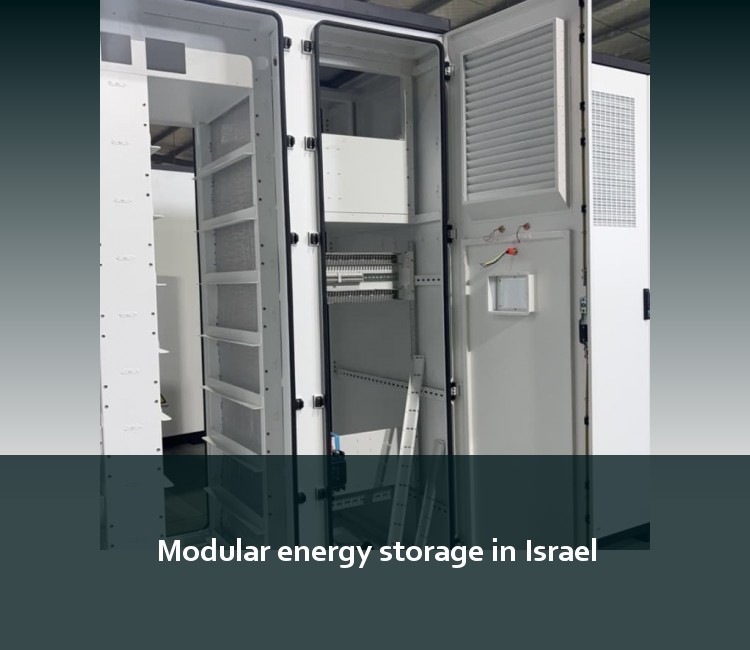 Modular energy storage in Israel