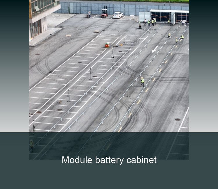 Module battery cabinet