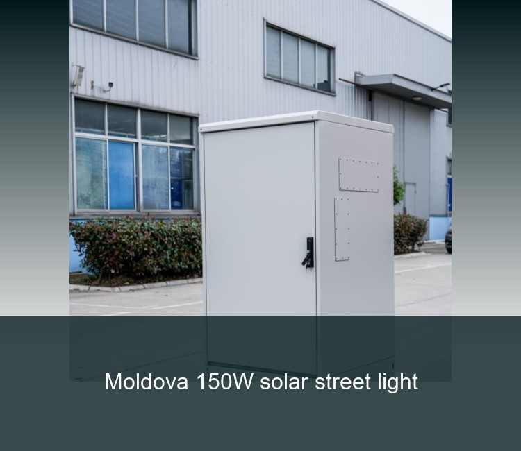 Moldova 150W solar street light