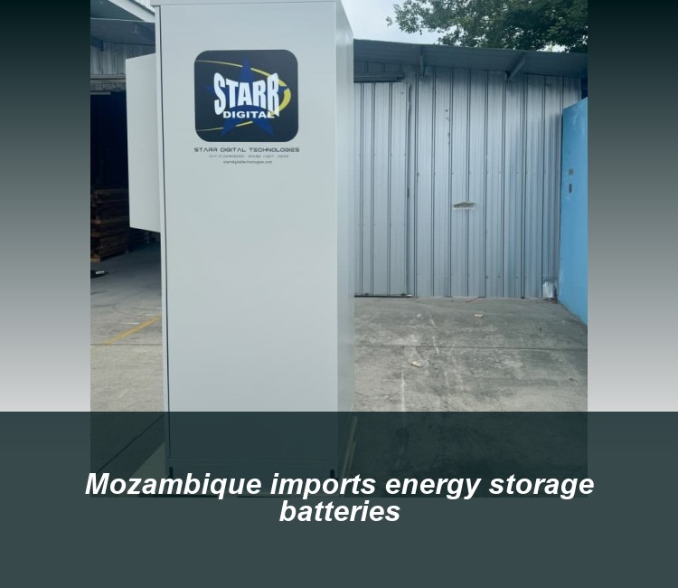 Mozambique imports energy storage batteries