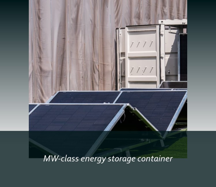 MW-class energy storage container