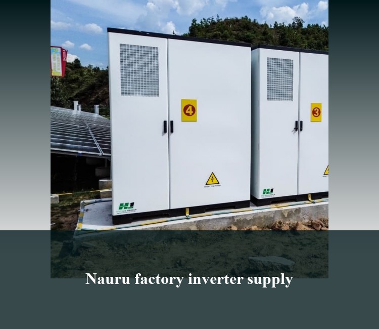 Nauru factory inverter supply