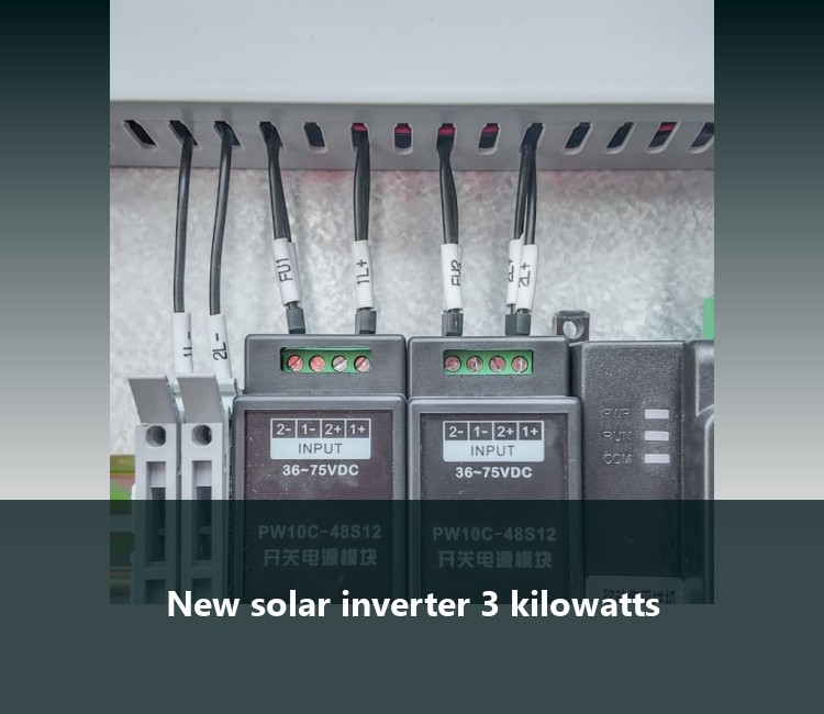 New solar inverter 3 kilowatts