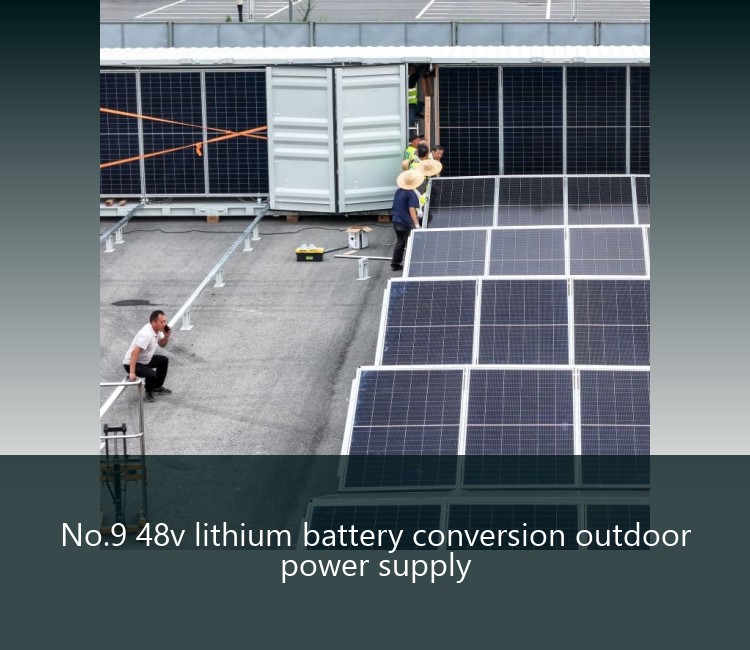 No.9 48v lithium battery conversion outdoor power supply