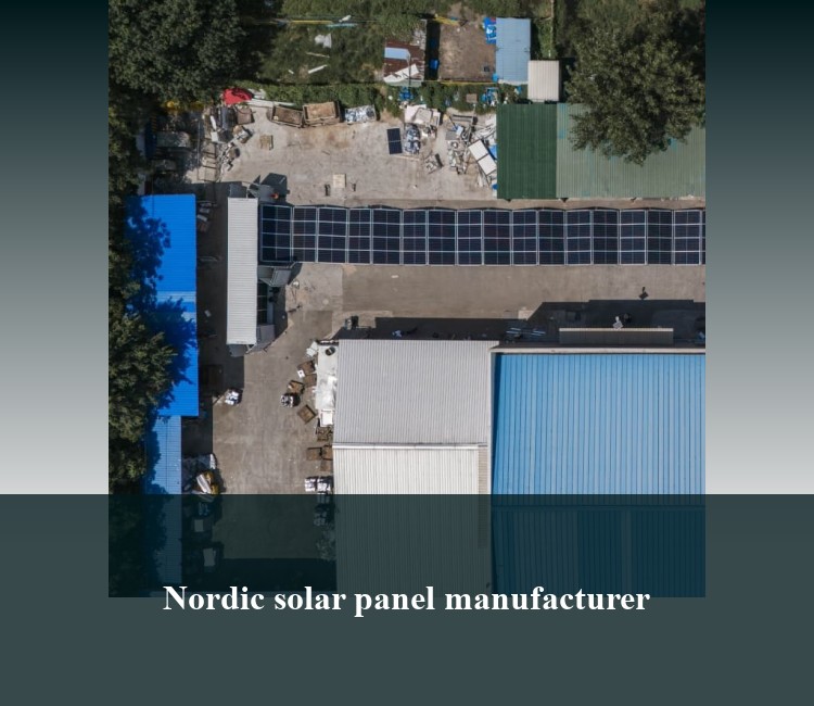 Nordic solar panel manufacturer