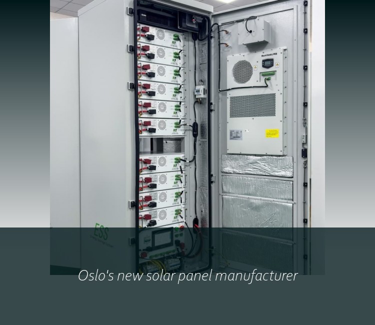 Oslo's new solar panel manufacturer