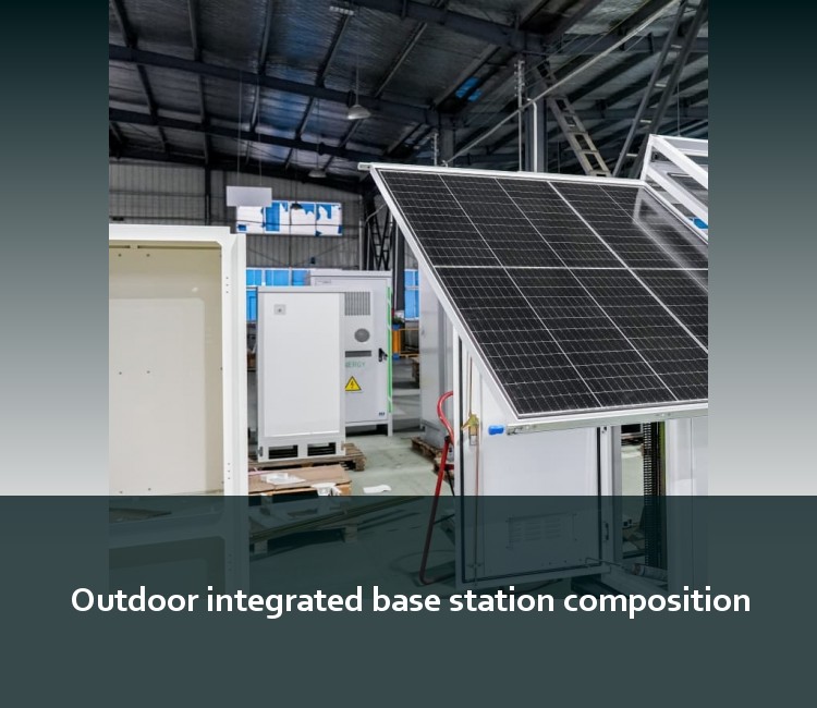 Outdoor integrated base station composition