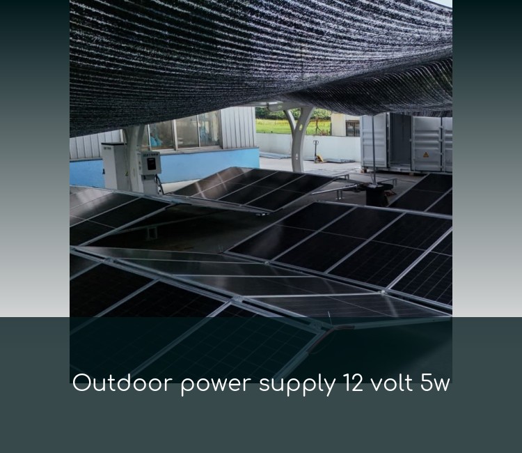 Outdoor power supply 12 volt 5w