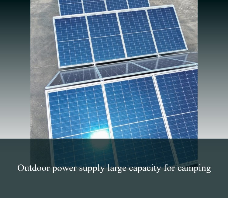 Outdoor power supply large capacity for camping