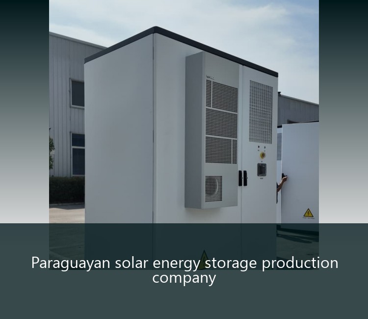 Paraguayan solar energy storage production company