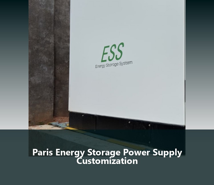 Paris Energy Storage Power Supply Customization