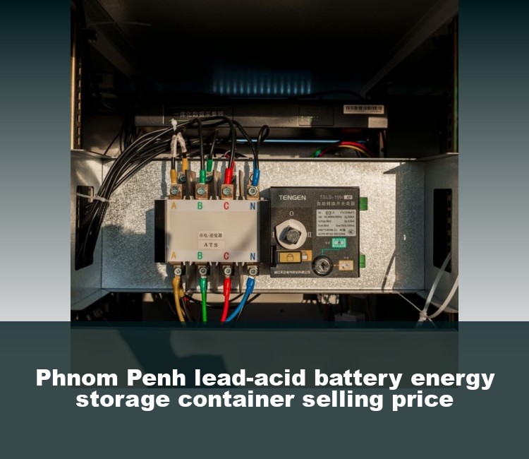 Phnom Penh lead-acid battery energy storage container selling price