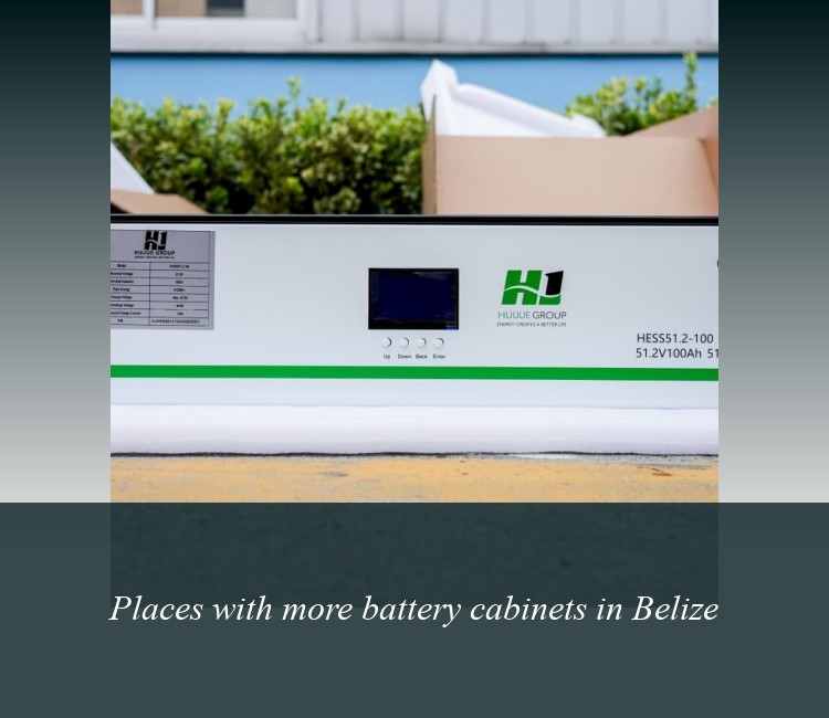 Places with more battery cabinets in Belize