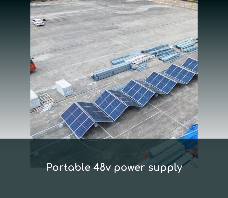 Portable 48v power supply