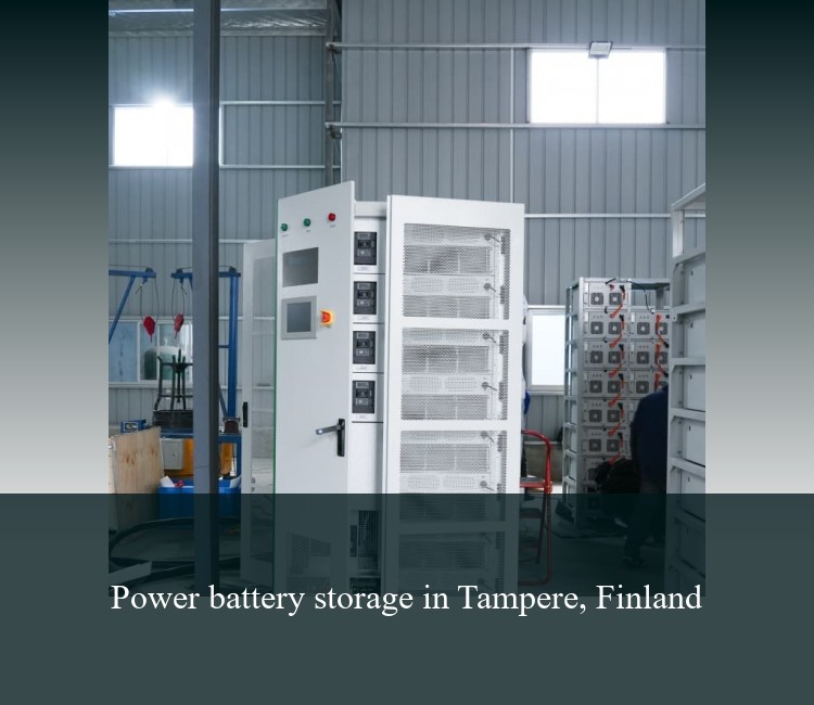 Power battery storage in Tampere, Finland