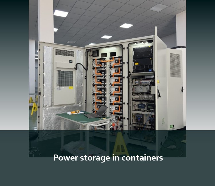 Power storage in containers