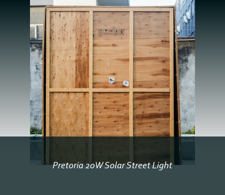 Pretoria 20W Solar Street Light