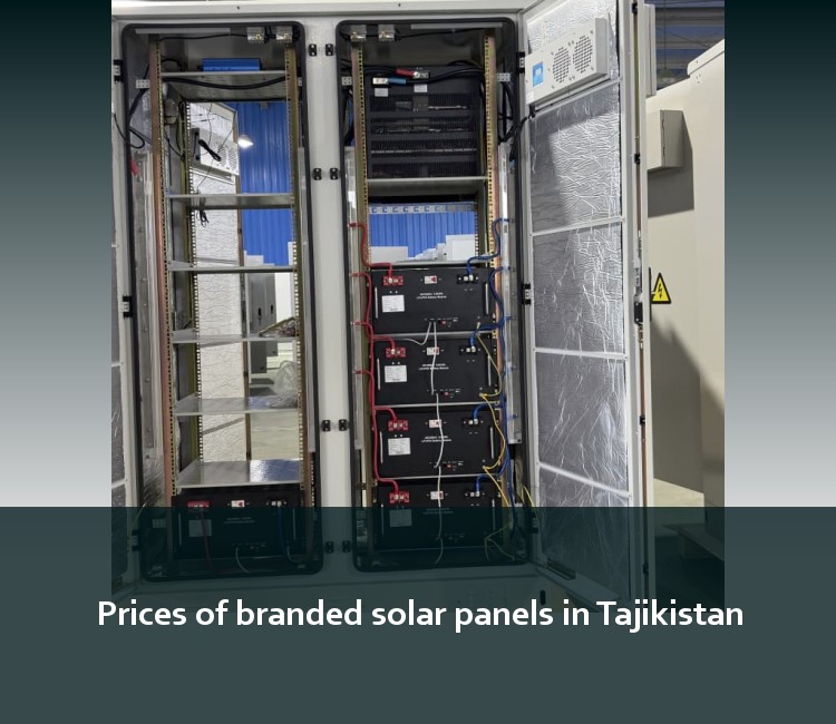 Prices of branded solar panels in Tajikistan