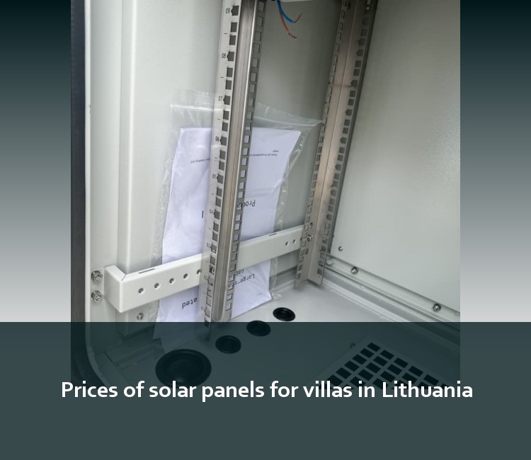 Prices of solar panels for villas in Lithuania