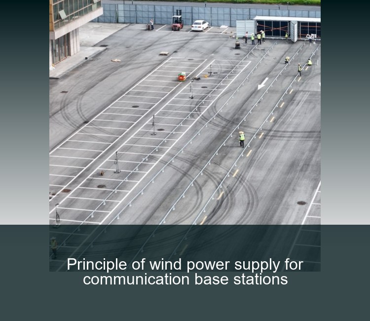 Principle of wind power supply for communication base stations