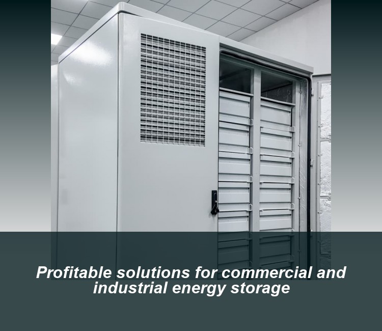 Profitable solutions for commercial and industrial energy storage