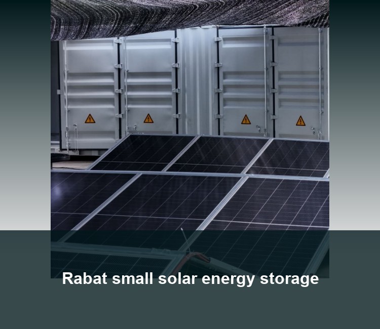 Rabat small solar energy storage