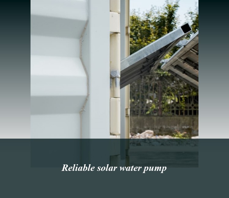 Reliable solar water pump