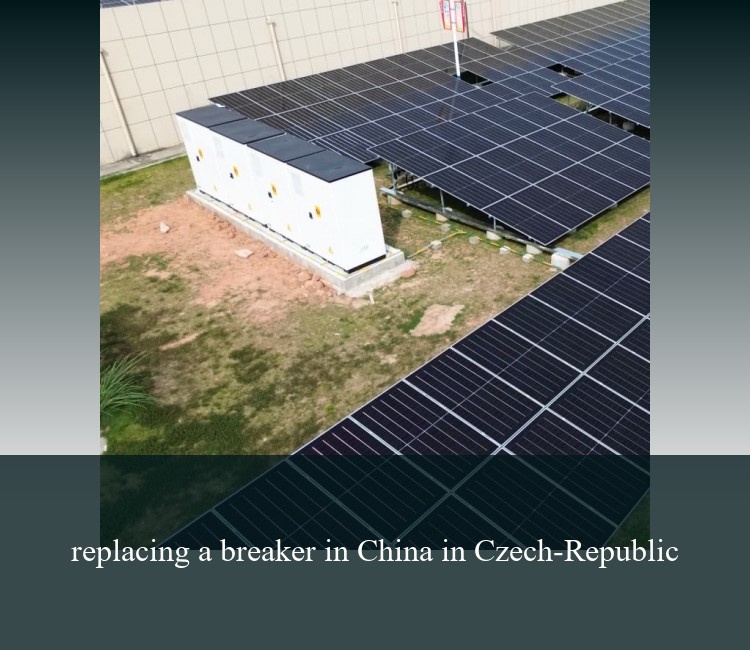 replacing a breaker in China in Czech-Republic