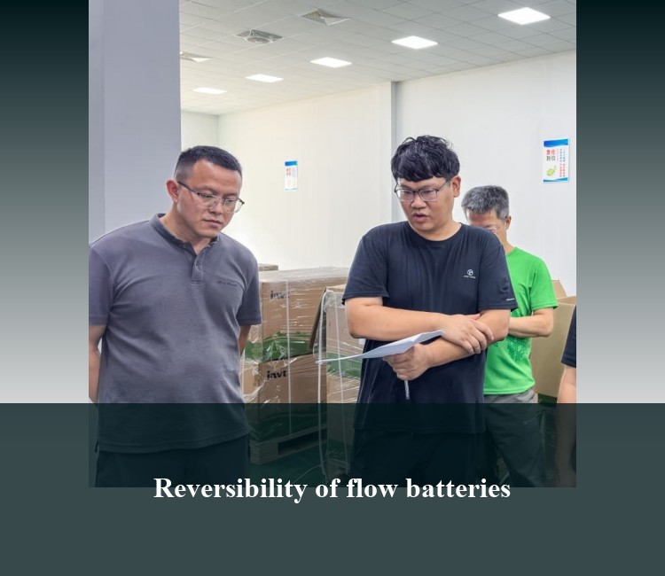 Reversibility of flow batteries