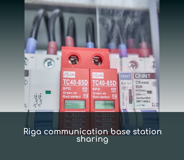 Riga communication base station sharing