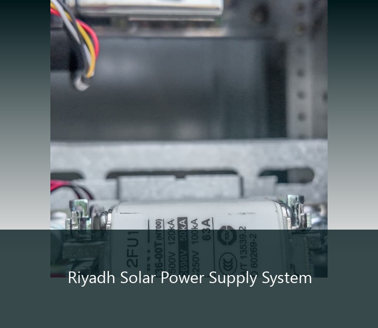 Riyadh Solar Power Supply System