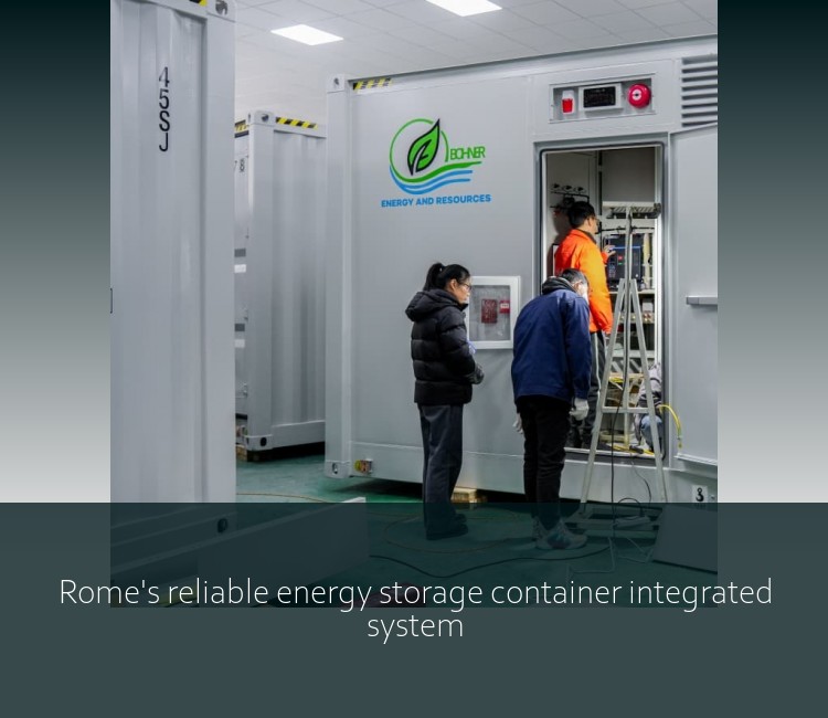 Rome's reliable energy storage container integrated system