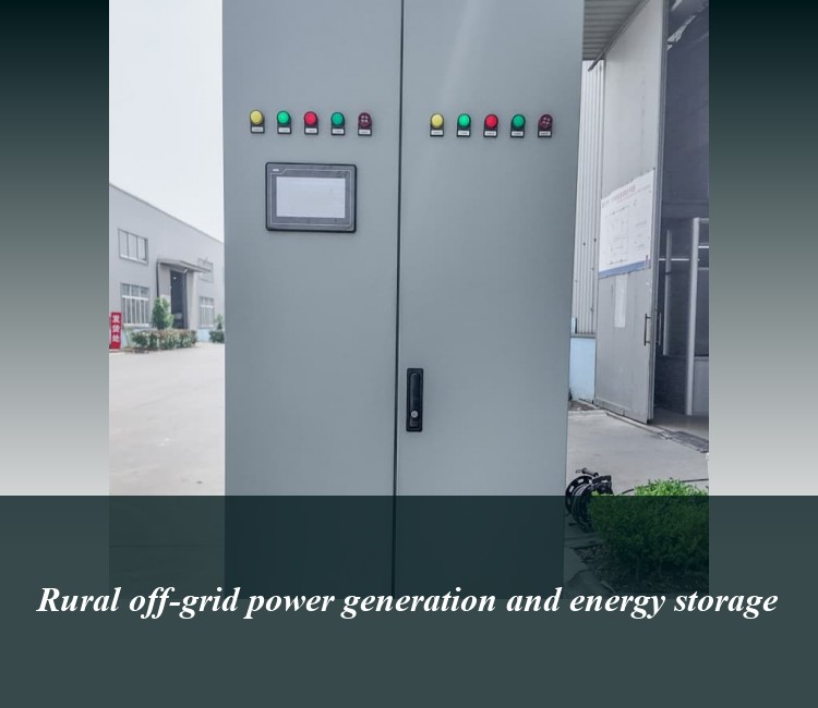 Rural off-grid power generation and energy storage