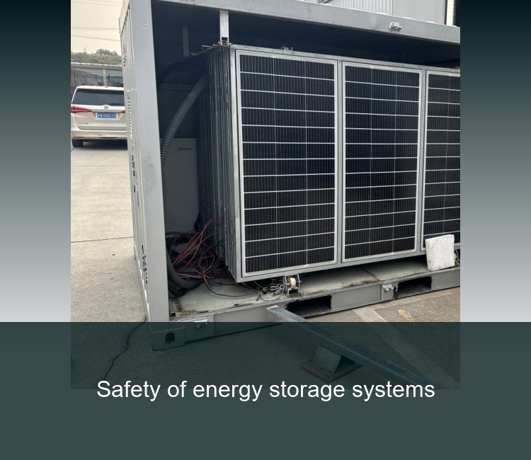 Safety of energy storage systems