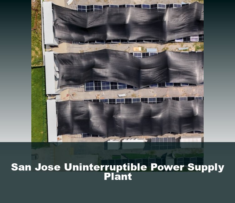 San Jose Uninterruptible Power Supply Plant