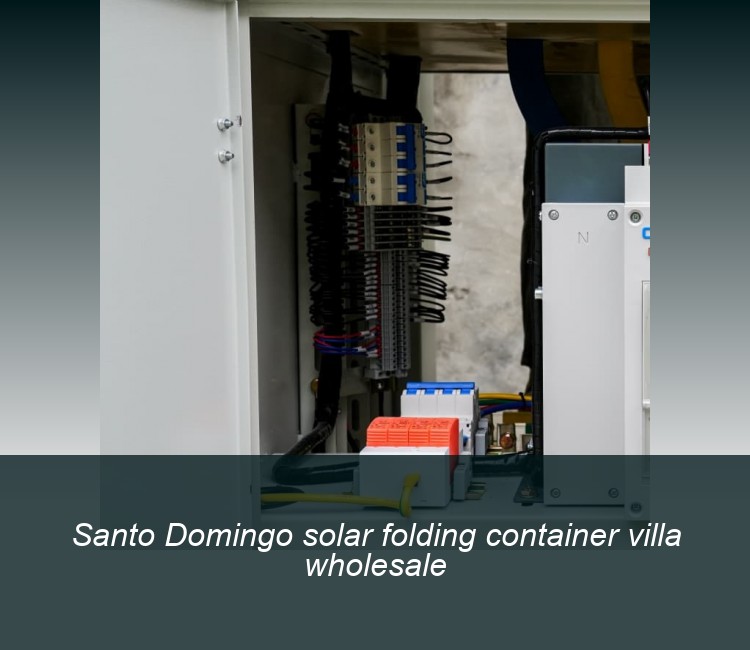 Santo Domingo solar folding container villa wholesale