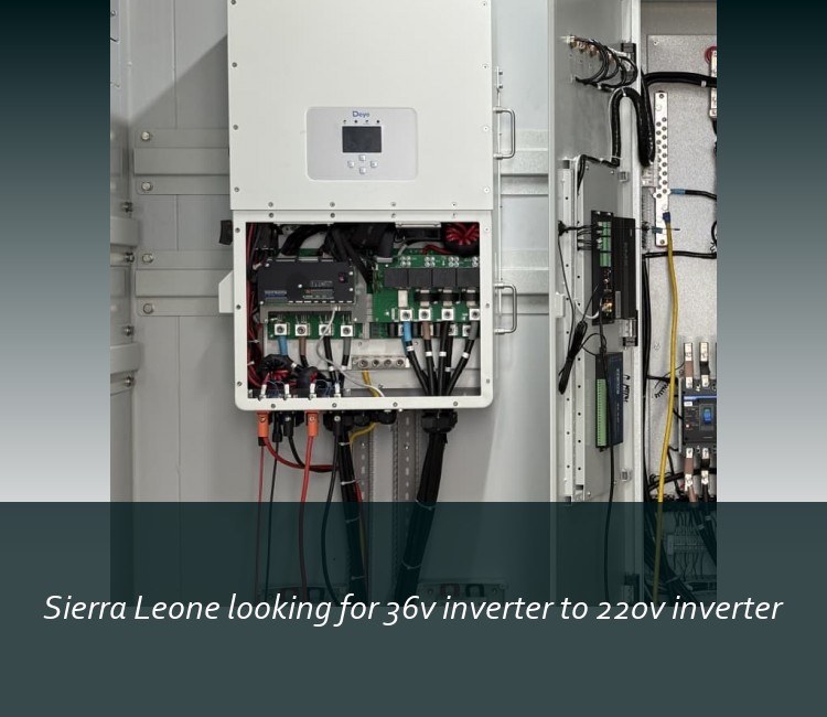 Sierra Leone looking for 36v inverter to 220v inverter