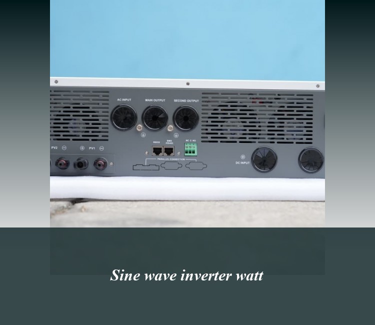 Sine wave inverter watt