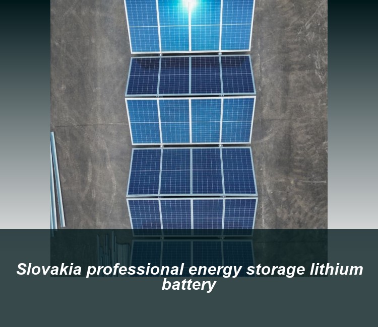 Slovakia professional energy storage lithium battery