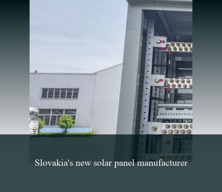 Slovakia's new solar panel manufacturer