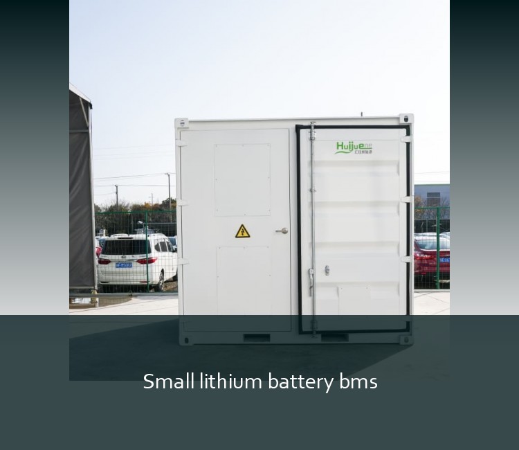 Small lithium battery bms