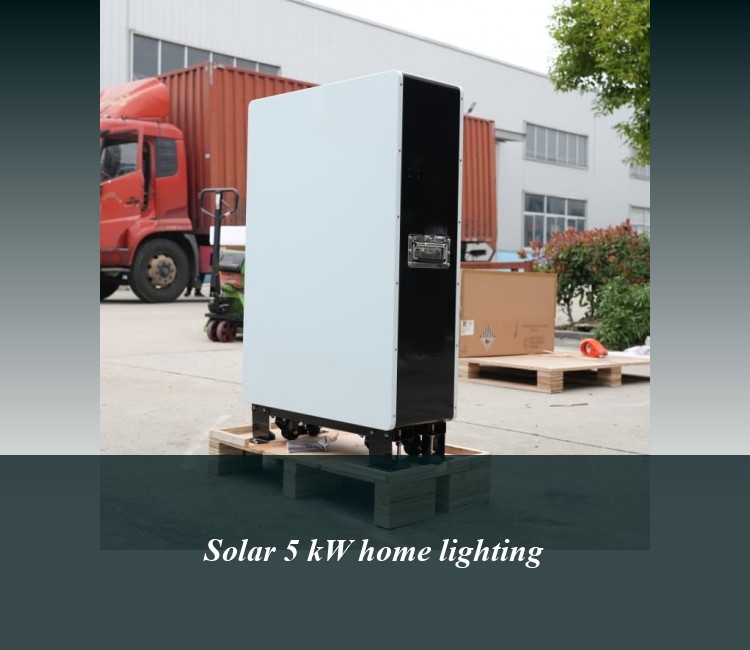Solar 5 kW home lighting