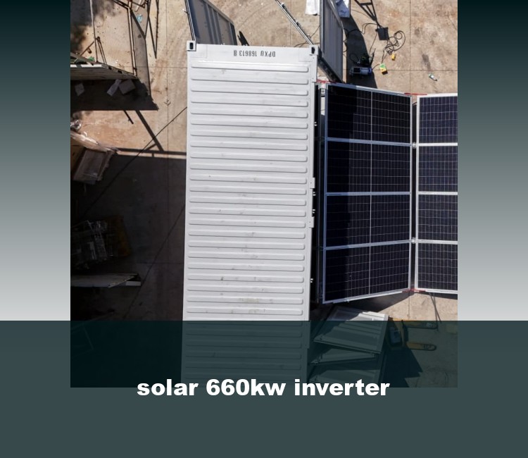 solar 660kw inverter