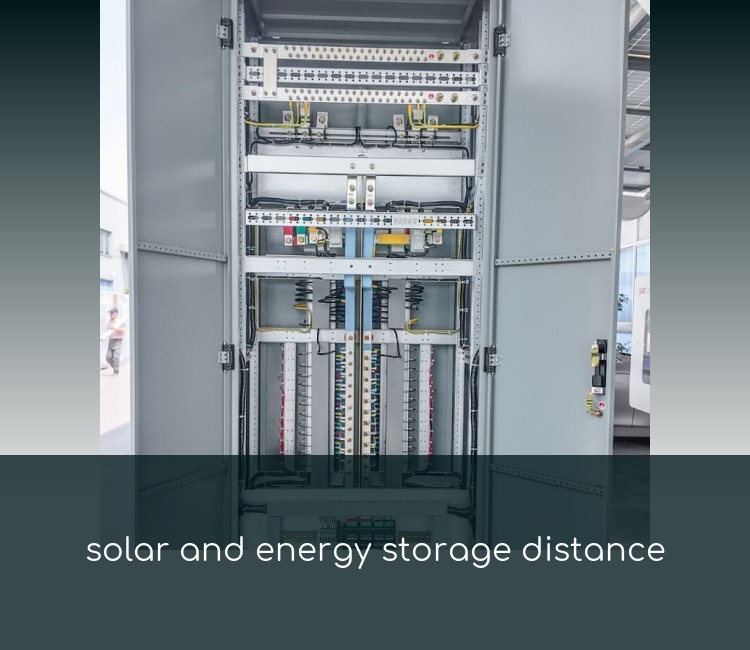 solar and energy storage distance