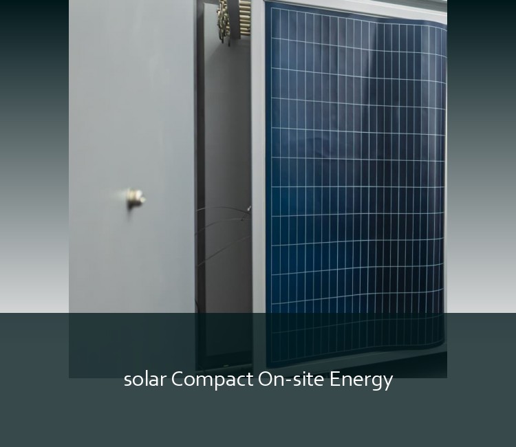 solar Compact On-site Energy