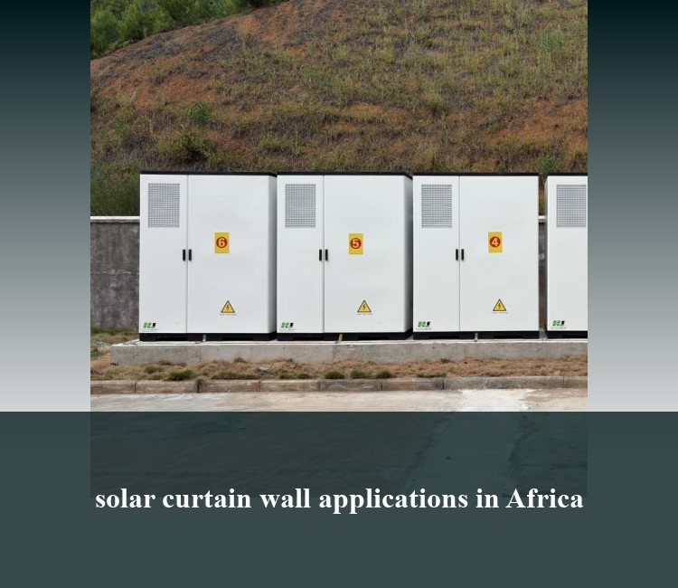 solar curtain wall applications in Africa