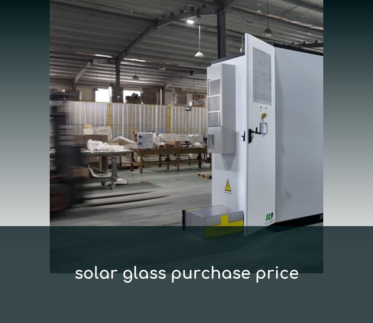 solar glass purchase price