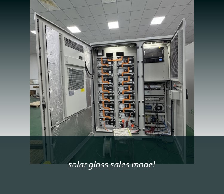 solar glass sales model