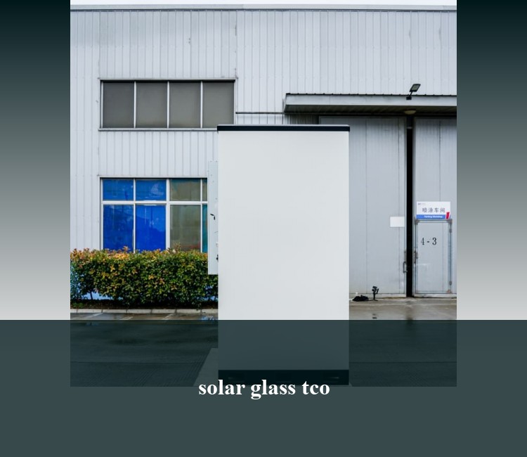 solar glass tco